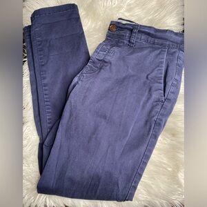 Topman stretch skinny blue pants sz 32/30